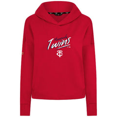 MLB Minnesota Twins Levelwear Women's Sweet Sizzle Tri-Blend Hoodie