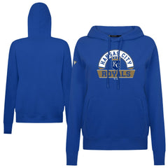 MLB Kansas City Royals Levelwear Women's Adorn Banner Arch Hoodie