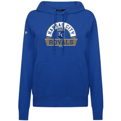 MLB Kansas City Royals Levelwear Women's Adorn Banner Arch Hoodie