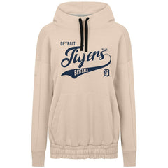 MLB Detroit Tigers Levelwear Women's Oversized Waterfall Glide Hoodie