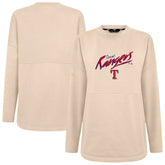MLB Texas Rangers Levelwear Women's Oversized Beaudry Sizzle Top