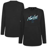 MLB Miami Marlins Levelwear Women's Oversized Beaudry Sizzle Top