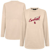 MLB St. Louis Cardinals Levelwear Women's Oversized Beaudry Sizzle Top