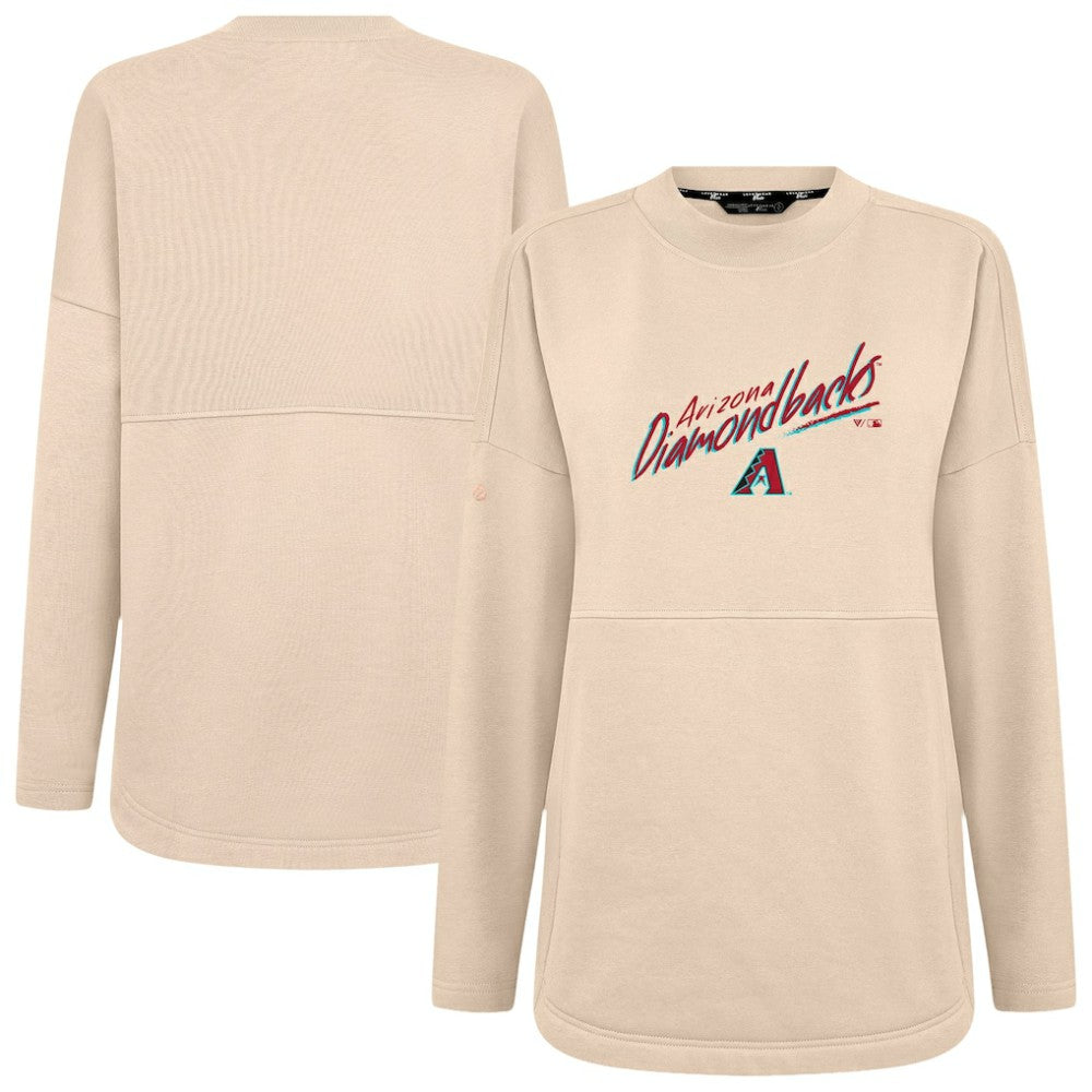 MLB Arizona Diamondbacks Levelwear Women's Oversized Beaudry Sizzle Top
