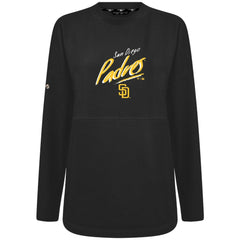 MLB San Diego Padres Levelwear Women's Oversized Beaudry Sizzle Top