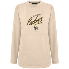 MLB San Diego Padres Levelwear Women's Oversized Beaudry Sizzle Top