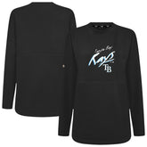 MLB Tampa Bay Rays Levelwear Women's Oversized Beaudry Sizzle Top