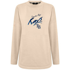 MLB Tampa Bay Rays Levelwear Women's Oversized Beaudry Sizzle Top
