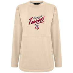 MLB Minnesota Twins Levelwear Women's Oversized Beaudry Sizzle Top