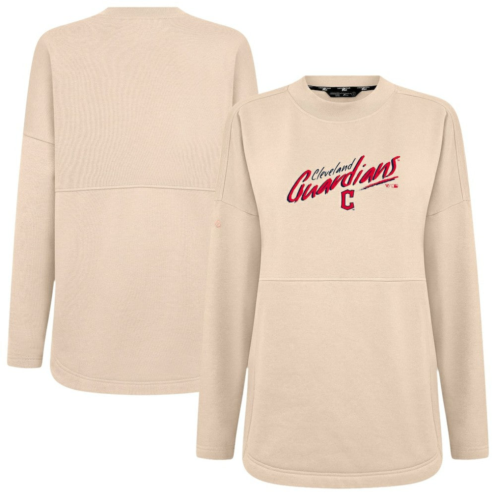 MLB Cleveland Guardians Levelwear Women's Oversized Beaudry Sizzle Top