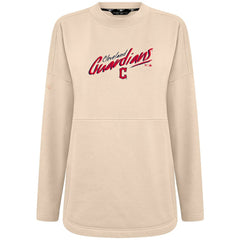 MLB Cleveland Guardians Levelwear Women's Oversized Beaudry Sizzle Top