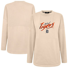 MLB Detroit Tigers Levelwear Women's Oversized Beaudry Sizzle Top