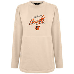 MLB Baltimore Orioles Levelwear Women's Oversized Beaudry Sizzle Top