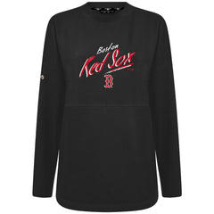 MLB Boston Red Sox Levelwear Women's Oversized Beaudry Sizzle Top