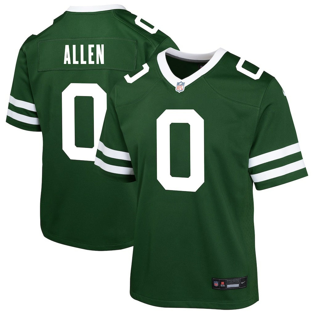 Braelon Allen Youth Team Game Jersey - New York Jets