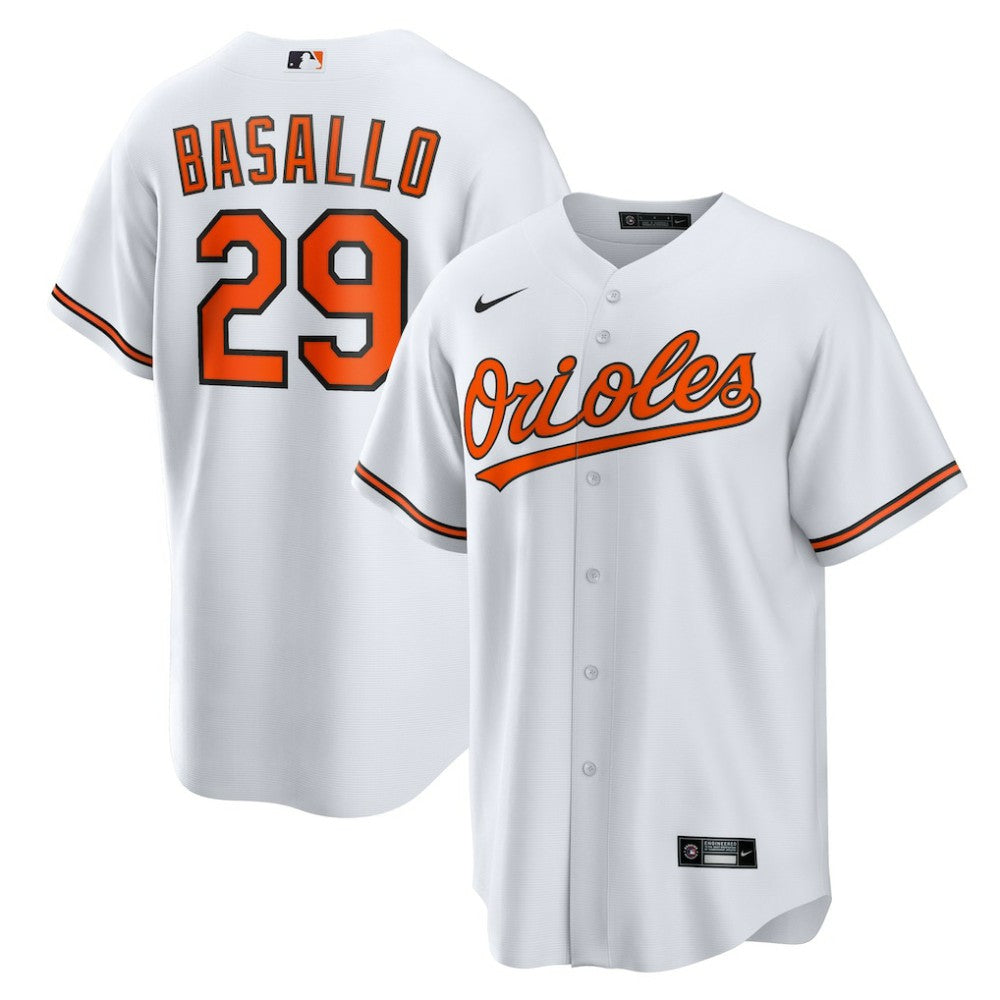 MLB Samuel Basallo Baltimore Orioles Nike Youth Home Replica Jersey