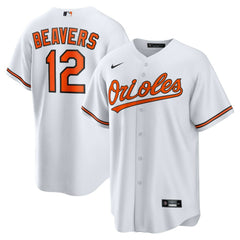 MLB Dylan Beavers Baltimore Orioles Nike Youth Home Replica Jersey