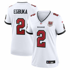 Emeka Egbuka Women's 50th Season Game Jersey - Tampa Bay Buccaneers