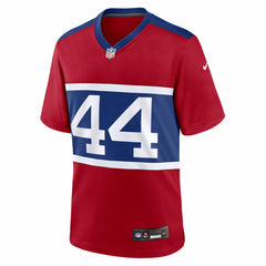 Cam Skattebo Alternate Century Red Game Jersey - New York Giants