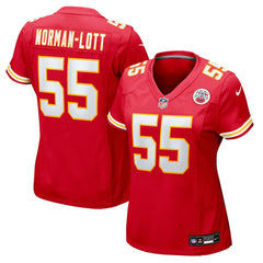 Omarr Norman-Lott Women's Team Game Jersey - Kansas City Chiefs