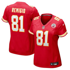 Nikko Remigio Women's Team Game Jersey - Kansas City Chiefs