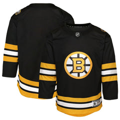 NHL Black Boston Bruins Youth Home Premier Jersey