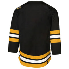 NHL Black Boston Bruins Youth Home Premier Jersey