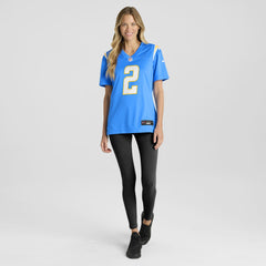 Elijah Molden Women's Team Game Jersey - Los Angeles Chargers
