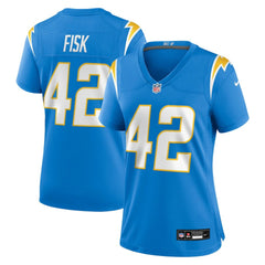 Tucker Fisk Women's Team Game Jersey - Los Angeles Chargers