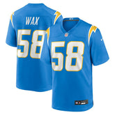 Marlowe Wax Team Game Jersey - Los Angeles Chargers