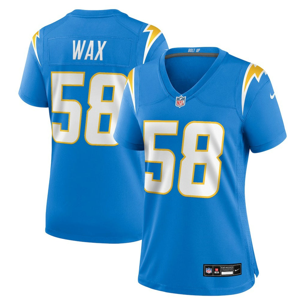 Marlowe Wax Women's Team Game Jersey - Los Angeles Chargers