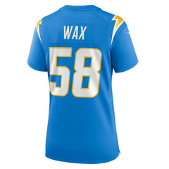 Marlowe Wax Women's Team Game Jersey - Los Angeles Chargers
