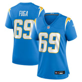 Josh Fuga Women's Team Game Jersey - Los Angeles Chargers