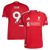 Alexander Isak Liverpool 2025/26 Home Player Jersey - Adidas Red