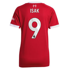 Alexander Isak Liverpool Women's 2025/26 Home Replica Player Jersey - Adidas Red