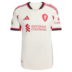 Alexander Isak Liverpool 2025/26 Away Player Jersey - Adidas White