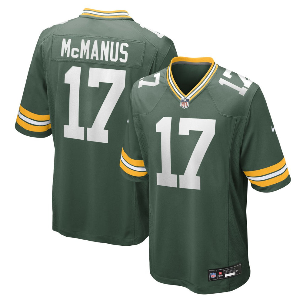 Brandon McManus Team Game Jersey - Green Bay Packers