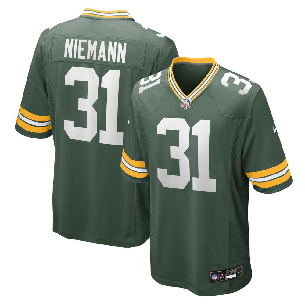 Nick Niemann Team Game Jersey - Green Bay Packers