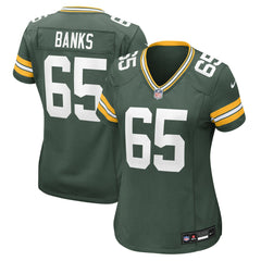 Aaron Banks Women's Team Game Jersey - Green Bay Packers
