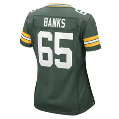 Aaron Banks Women's Team Game Jersey - Green Bay Packers