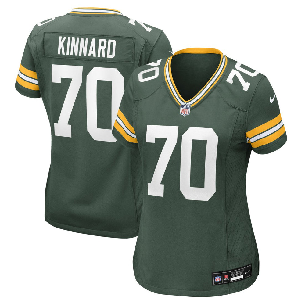 Darian Kinnard Women's Team Game Jersey - Green Bay Packers