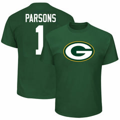 Micah Parsons Big & Tall Player Name & Number T-Shirt - Green Bay Packers