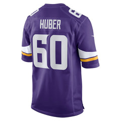 Joe Huber Team Game Jersey - Minnesota Vikings
