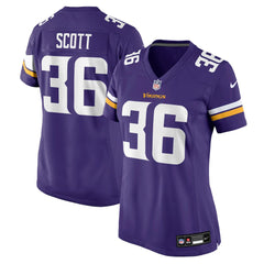 Zavier Scott Women's Team Game Jersey - Minnesota Vikings