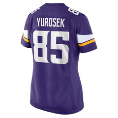 Ben Yurosek Women's Team Game Jersey - Minnesota Vikings