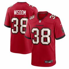 Rashad Wisdom Team Game Jersey - Tampa Bay Buccaneers