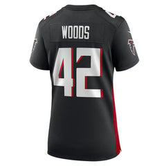Josh Woods Women's Team Game Jersey - Atlanta Falcons