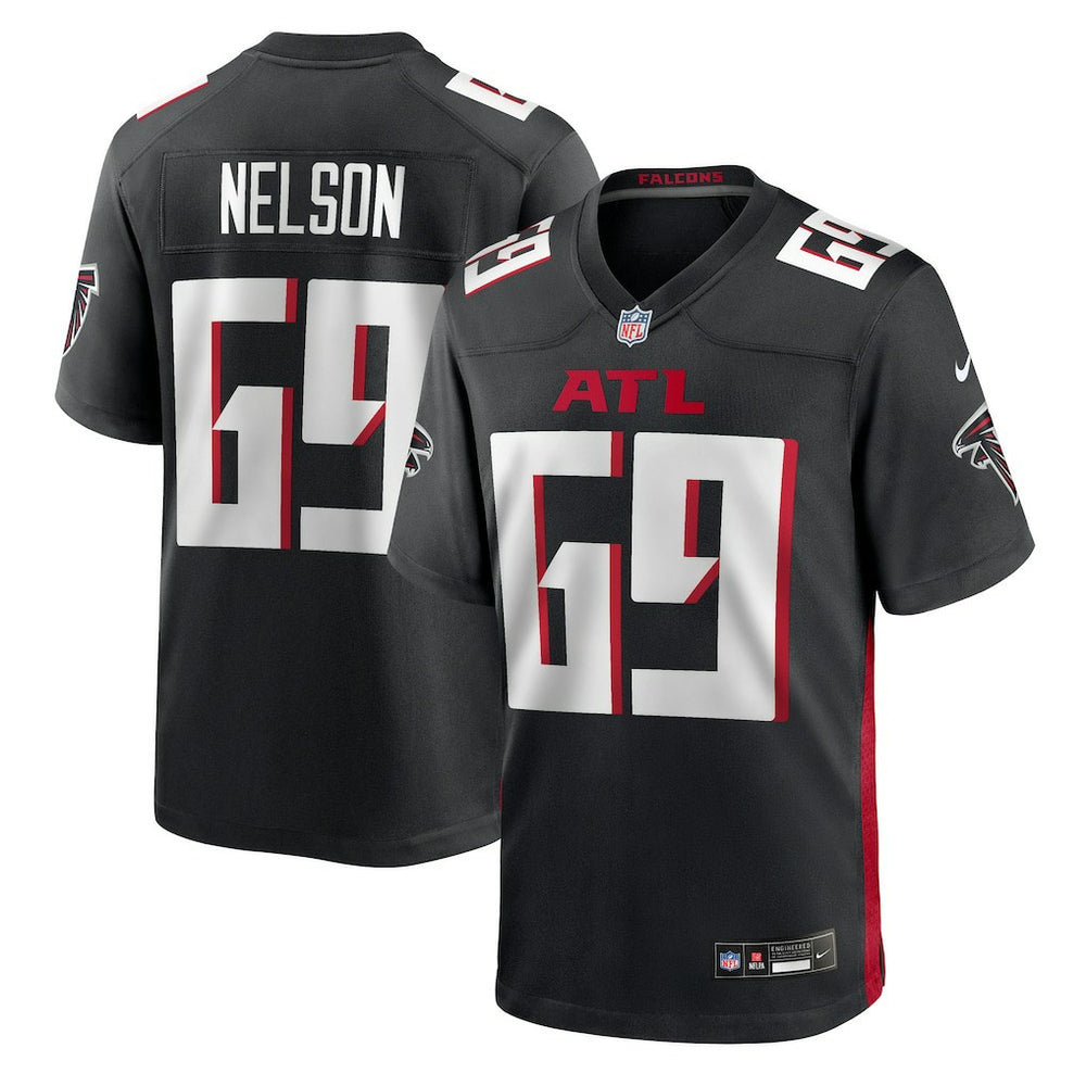 Jack Nelson Team Game Jersey - Atlanta Falcons