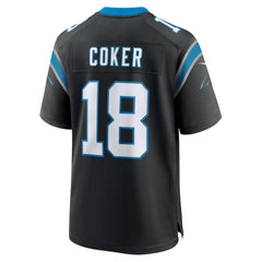 Jalen Coker Team Game Jersey - Carolina Panthers