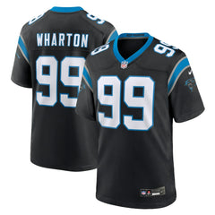 Tershawn Wharton Team Game Jersey - Carolina Panthers